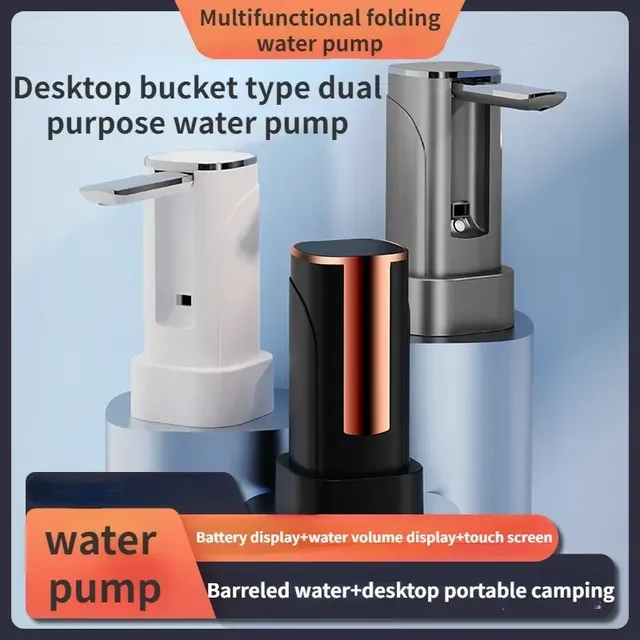 Distributeurs d'eau pompe à bouteille d'eau pliable… – vue 5