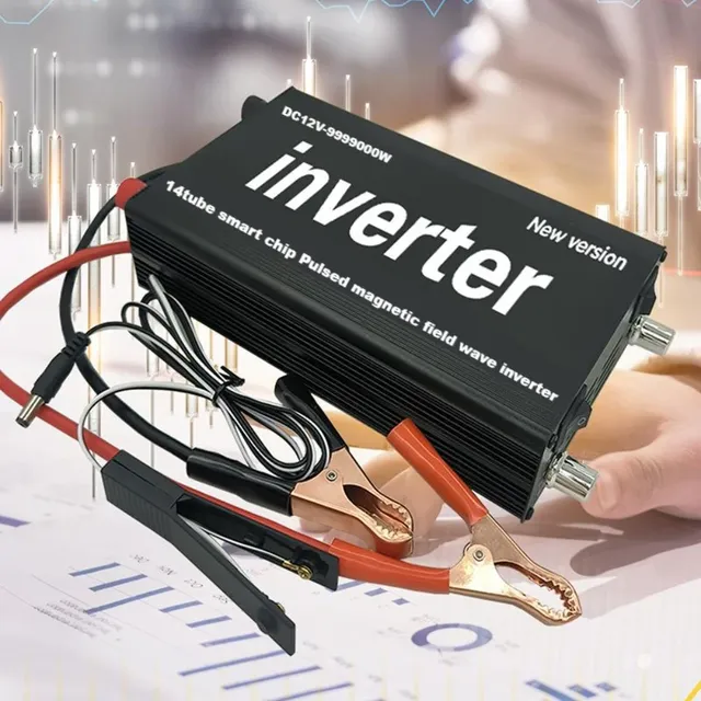 Onduleur puissance continue 9999000W conversion 12VCC… – vue 2
