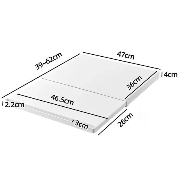 Support de rangement pour micro-ondes de cuisine – vue 6