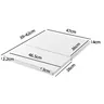 Support de rangement pour micro-ondes de cuisine – vue 6