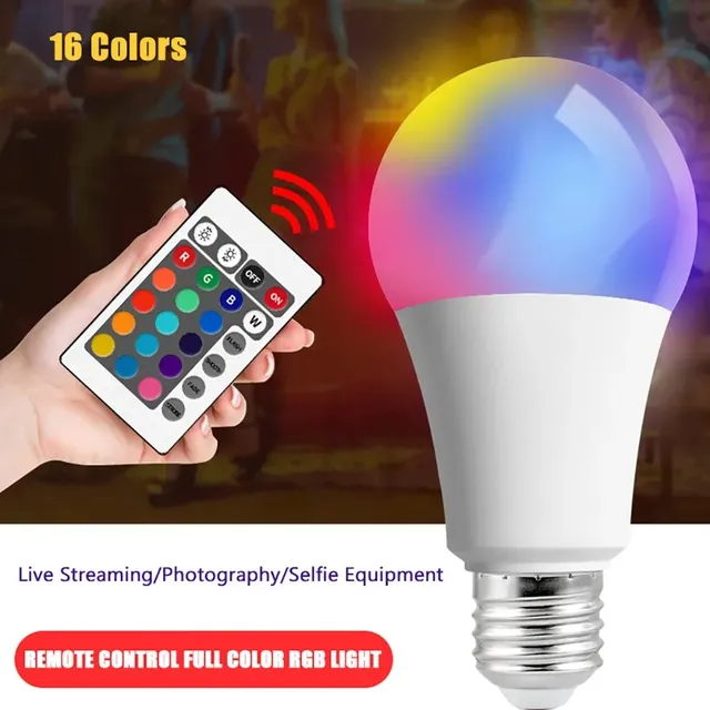 Ampoule LED RGBW E27 – vue 4
