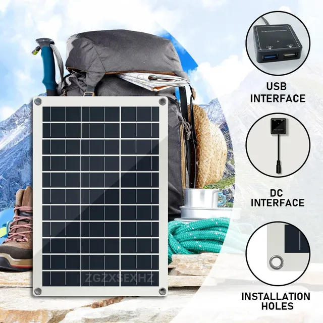 1000W Panneau Solaire 12V Cellule Solaire Avec 50A 100A… – vue 2