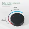Robinet de lavabo noir mat – vue 5
