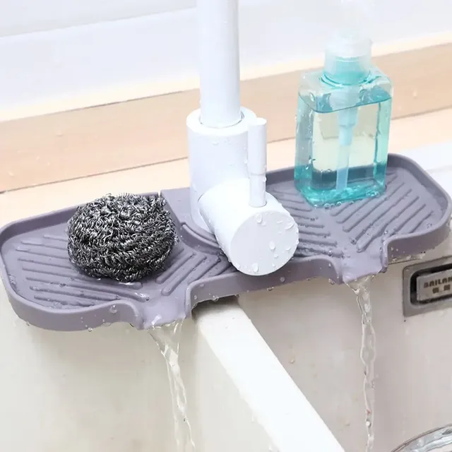 Tapis absorbant en Silicone pour robinet de cuisine – vue 2