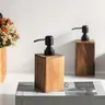 Distributeur de savon en bois élégant – vue 5