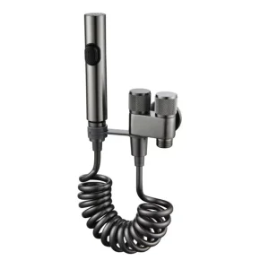 Ensemble de nettoyage de salle de bains, pulvérisateur de Bidet à main, douche en acier inoxydable, toilettes, robinet de Bidet, accessoires de salle de bains