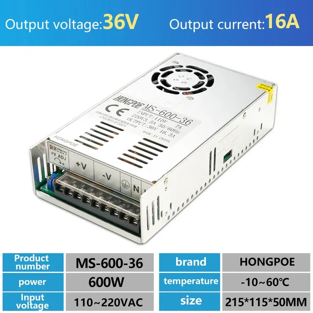 Alimentation électrique 36V 48V – vue 3