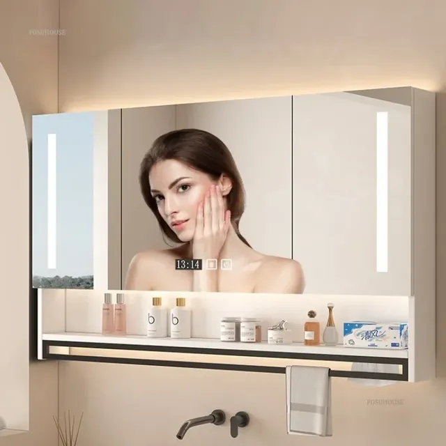 Armoire à miroir de salle de bain moderne – vue 4