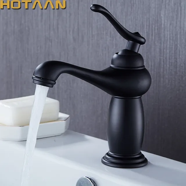 Robinet lavabo mitigeur monocommande finition noir mat… – vue 2