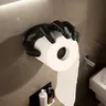 Porte-papier hygiénique en forme de main de 14cm – vue 2