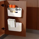 MELShelf-Boîte de rangement arina murale T1, porte d&rsquo;armoire multifonctionnelle, rangement sous évier, cuisine