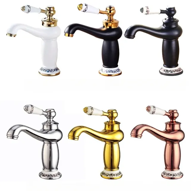 Robinet de salle de bains finition Bronze Antique – vue 5