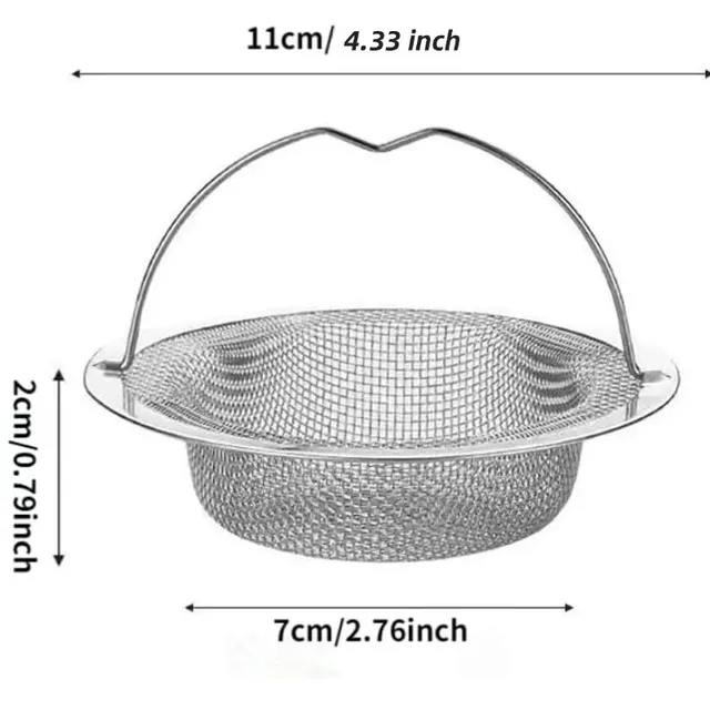 Acier inoxydable passoire filtre évier cuisine crépine… – vue 6