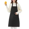 Tablier de cuisine solide avec poche – vue 3