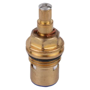Bobine de robinet en céramique en laiton, cartouche de remplacement, Valve à disque en céramique, glande quart de tour, 20 dents, accessoire en céramique de 1/2 pouces Bobine de robinet en céramique en laiton, cartouche de remplacement, Valve à disque en céramique, glande quart de tour, 20 dents, accessoire en céramique de 1/2 pouces