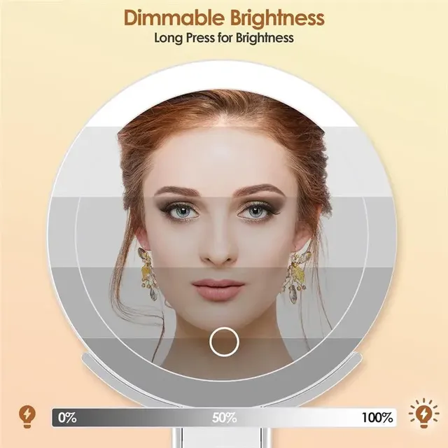 ABKJ-miroir grossissant Double face avec lumière – vue 5