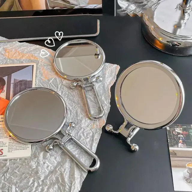 ● Miroir de maquillage grossissant brillant 2x/5x/10x – vue 4