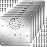 Kit de plaque de réparation de charnière d'armoire – vue 1