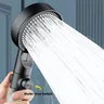 Pommeau douche filtrant haute pression portable bouton… – vue 6