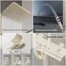 Robinet de douche de salle de bains noir moderne – vue 5