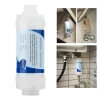 cartouche filtre eau PP sédiment 10 microns cylindrique compacte filetée raccords robinetterie sous évier préfiltration osmose inverse portable