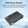 Alimentation sans interruption (UPS), 1018l DC, alimentation de secours, Modem optique, adaptateur intégré 5V/9V/12V/15V/24V