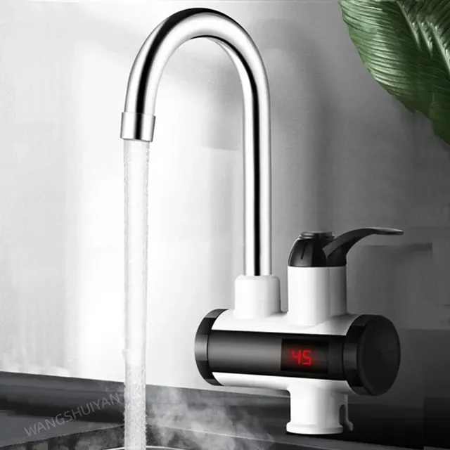 Robinet d'eau électrique chauffe-eau instantané cuisine… – vue 2