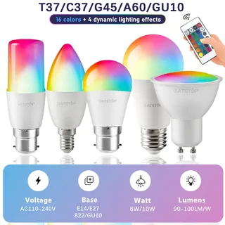 Ampoule RGB à intensité variable