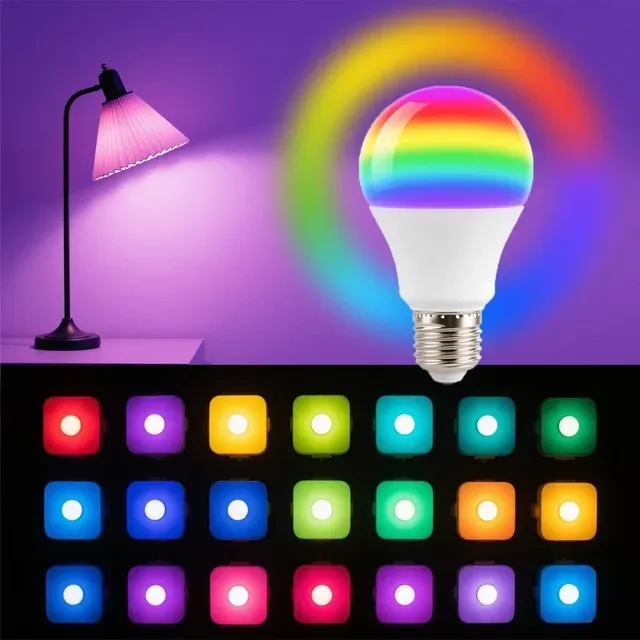 Ampoule LED multicolore RGBW – vue 5