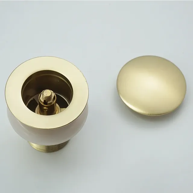 Drain en laiton noir/blanc/chromé/or/Bronze/gris – vue 4