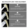 Pommeau de douche à économie d'eau réglable avec… – vue 2