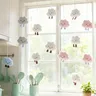 Rideau créatif-rideau suspendu de décoration murale sans… – vue 3