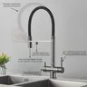 Robinet mitigeur d'eau potable Pure à double bec – vue 2