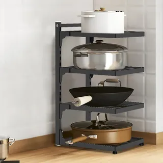 Étagère de cuisine peu encombrante