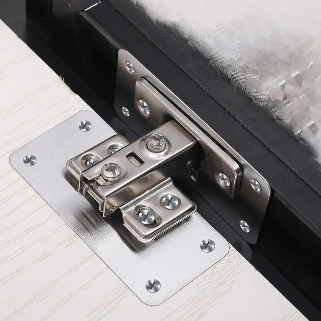 Kit de plaque de réparation de charnière d'armoire – vue 2