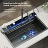 Évier de cuisine cascade en acier inoxydable 304 – vue 2