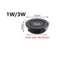 Dimmable 1W 3W Mini rond haute puissance LED encastré… – vue 2