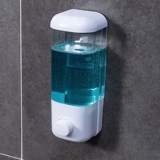 Distributeur savon liquide mural rechargeable 500ml 1000ml plastique…