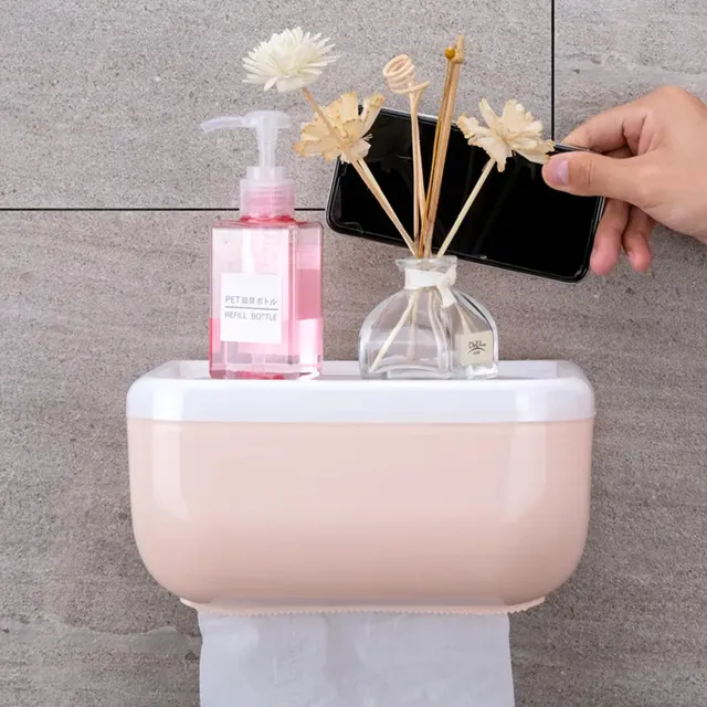 Distributeur papier toilette mural étanche plastique… – vue 4