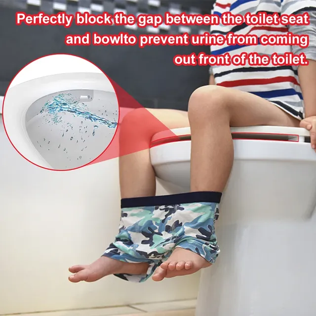 Siège de toilette pipi anti-éclaboussures polyvalent pot… – vue 6