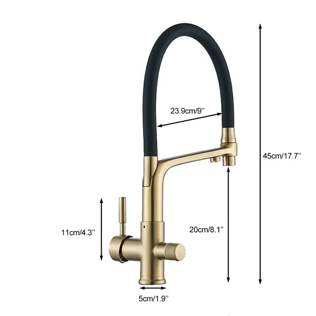 Tuyau flexible extracemballages pour évier de cuisine – vue 5