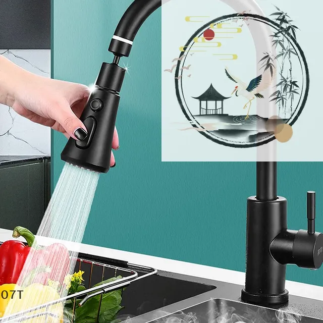Universel 360 ° Extension de robinet de cuisine pivotante