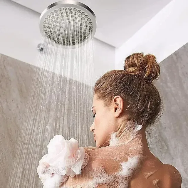 Pommeau de douche rond haute pression Angle salle de… – vue 2