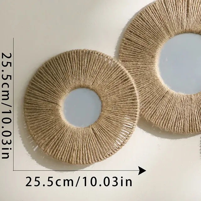 Miroirs Muraux Décoratifs Ronds – vue 6