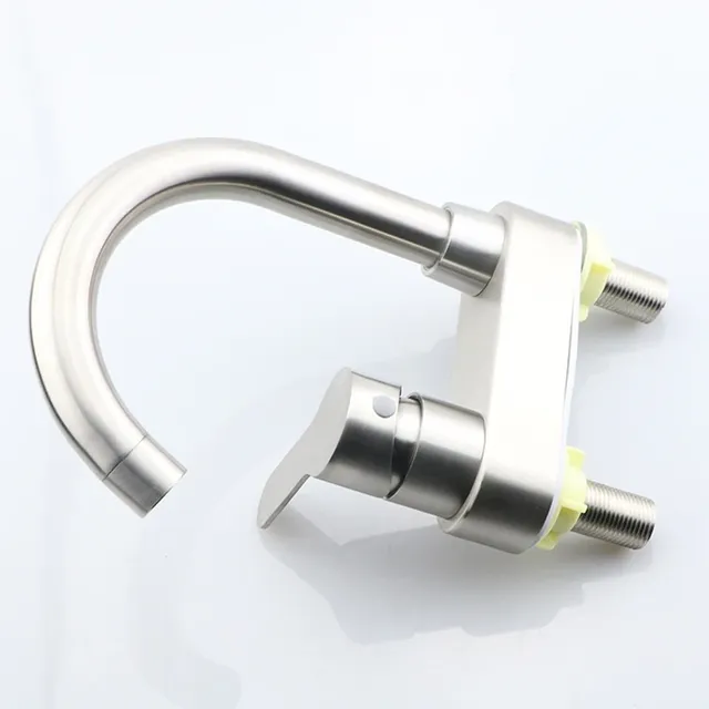 Robinet de lavabo de bain brossé en acier inoxydable 304 – vue 4