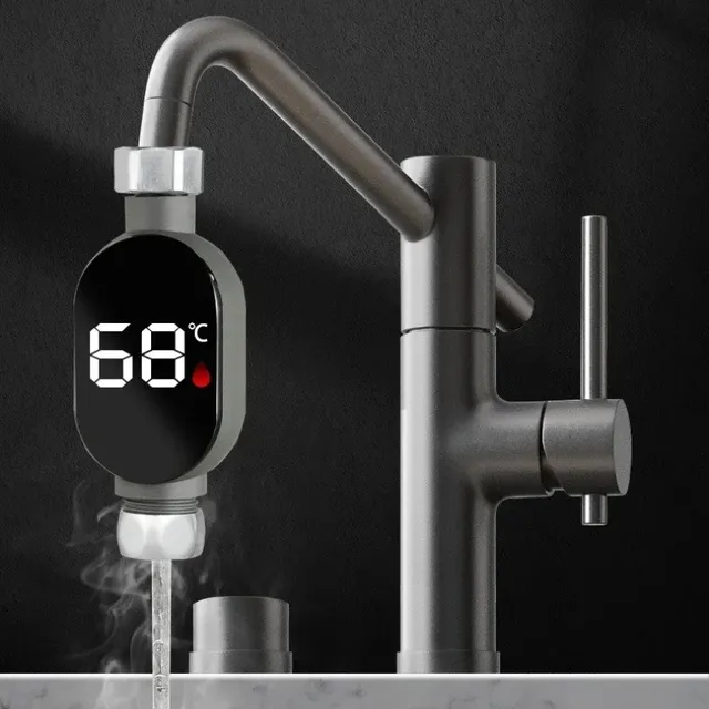 Thermomètre de douche d'eau domestique à affichage LED… – vue 5