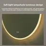 Miroir de salle de bains intelligent ovale – vue 4