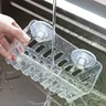 Support évier ventouse égouttoir panier multifonctionnel… – vue 3