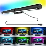RGB affiche moniteur barre lumineuse bande soins des yeux éclairage travail jeu apprentissage lecture gradation Table bande lumineuse RGB atmosphère lampe