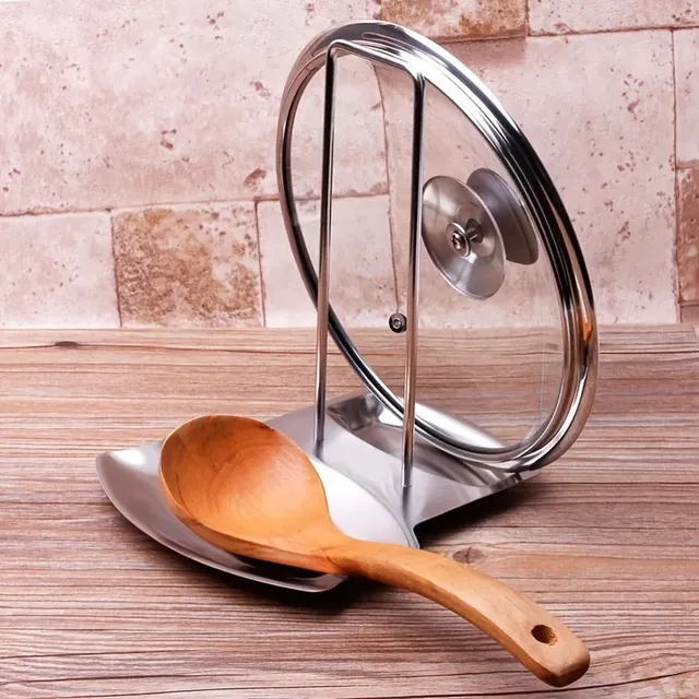 Support rangement casseroles poêles couvercles acier… – vue 2
